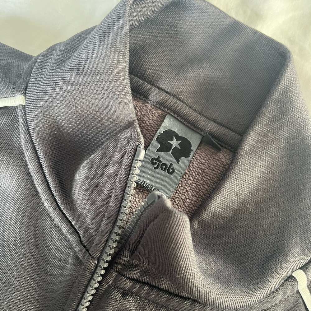 DJAB medium zip up vest, dark grey - Picture 4 of 5